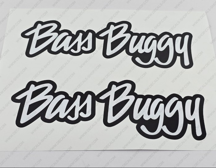 Sun Tracker Bass Buggy Pontoon Boat Logo Decal Set of 2